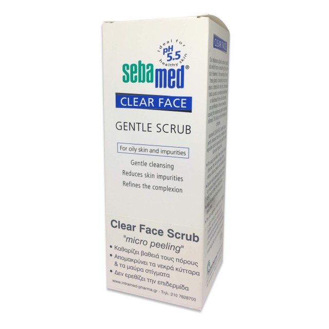 Seba Med Clear Face Gentle Scrub Καθαρισμός Προσώπου 150ml