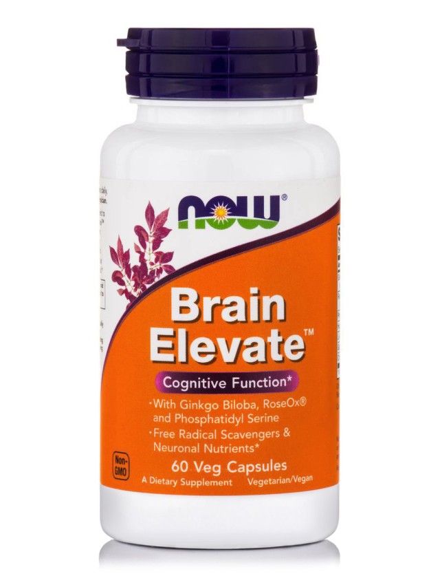 Now Foods Brain Elevate Συμπλήρωμα Διατροφής Για Την Μνήμη - Εγκέφαλο &hellip;