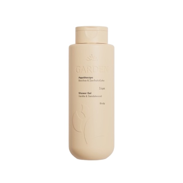 Garden Shower Gel Vanilla & Sandalwood Αφρόλουτρο με Άρωμα Βανίλια & Σ &hellip;