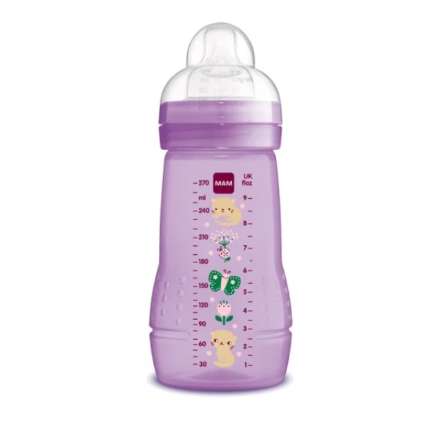 Mam Easy Active 2m+ Ροζ Baby Bottle Πλαστικό Μπιμπερό με Θηλή Σιλικόνη … Mam Easy Active 2m+ Ροζ Baby Bottle Πλαστικό Μπιμπερό με Θηλή Σιλικόνη …
