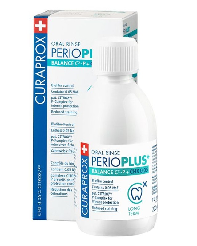 Curaprox Perio Plus Balance 0,05% Oral Rinse Στοματικό Διάλυμα 200ml [ …