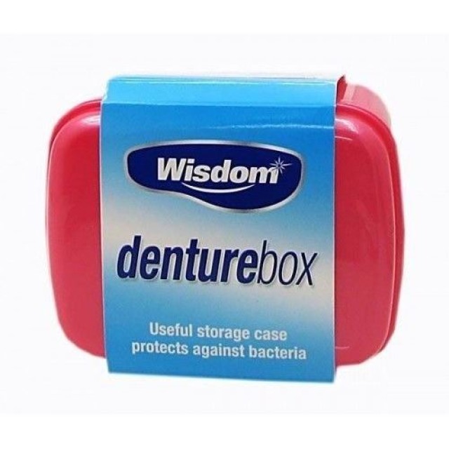 Wisdom Denture Box Denture Case 1 Piece