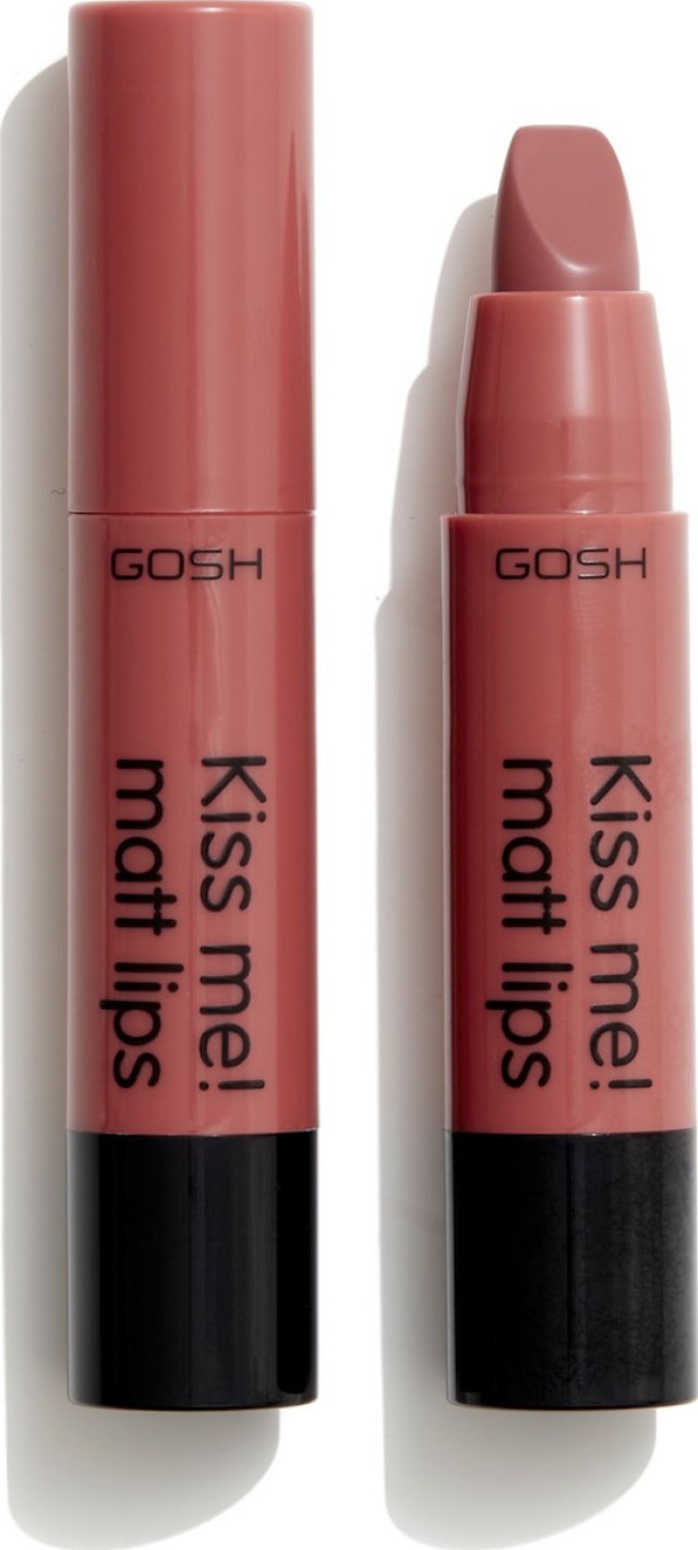 Gosh Kiss Me! Matt Lips 008 Natural Kiss Ματ Κραγιόν 2gr Gosh Kiss Me! Matt Lips 008 Natural Kiss Ματ Κραγιόν 2gr