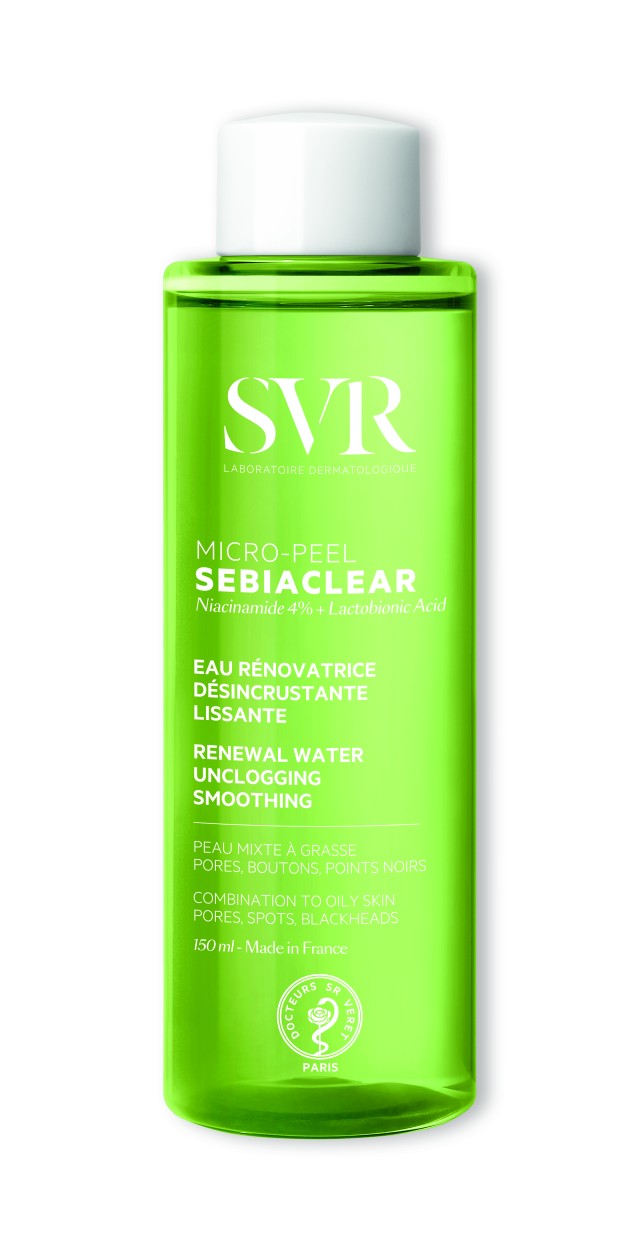 SVR Sebiaclear Micro-Peel Λοσιόν Λείανσης & Καθαρισμού Μικρο-Απολέπιση …