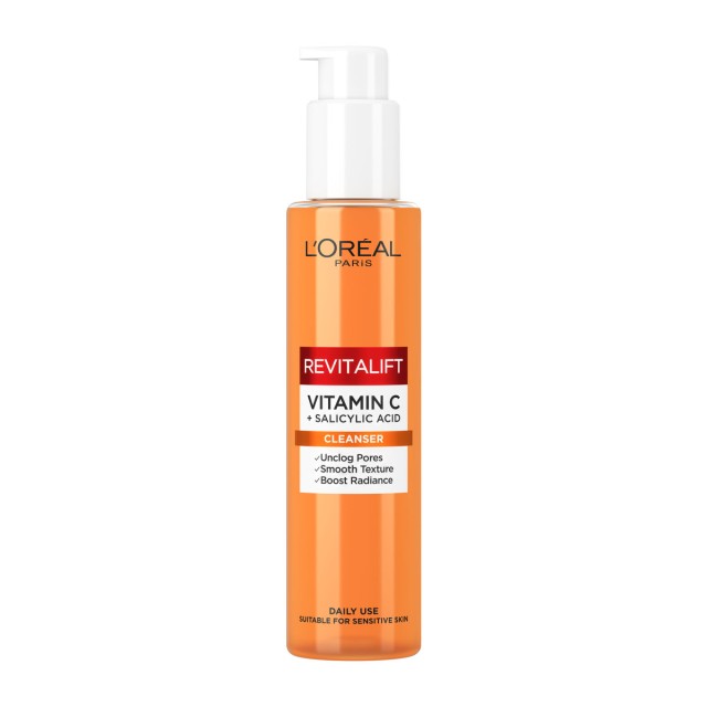 LOreal Paris Revitalift Clinical Gel Καθαρισμού Προσώπου με Βιταμίνη C …