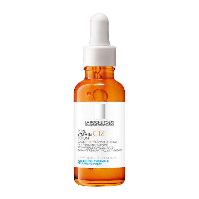 La Roche Posay Pure Vitamin C12 Serum Αντιοξειδωτικός Αντιρυτιδικός Ορ &hellip;