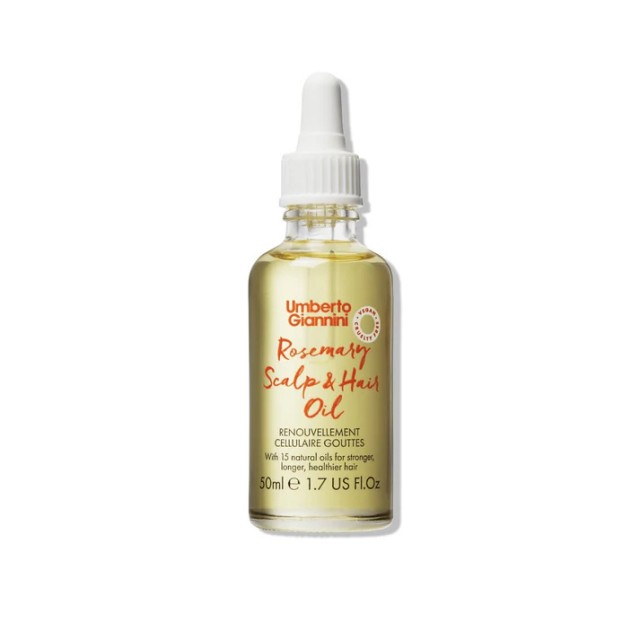Umberto Giannini Rosemary Scalp & Hair Oil Πολυχρηστικό Λάδι Μαλλιών γ &hellip;