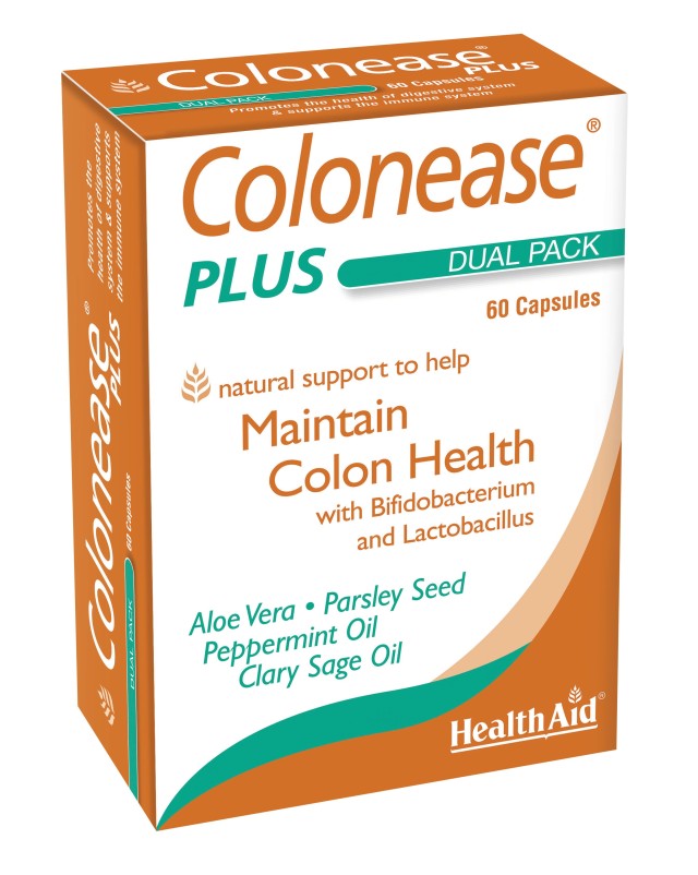 Health Aid Colonease Plus Συμπλήρωμα Διατροφής με Προβιοτικά 4δις με Α …