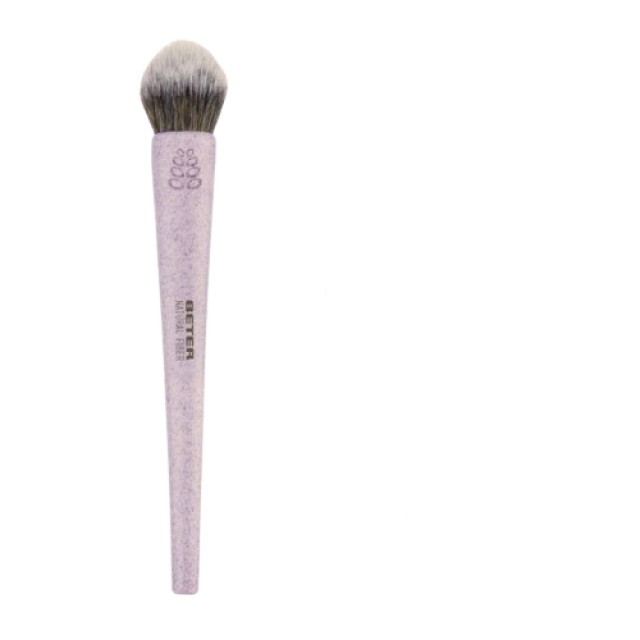 Beter Natural Fiber Large Powder Brush Μεγάλο Πινέλο για Make up Χρώμα Λιλά 1 Τεμάχιο