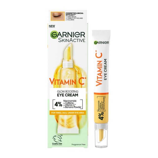 Garnier Skin Active Glow Boosting Eye Cream Κρέμα Ματιών με Βιταμίνη C …