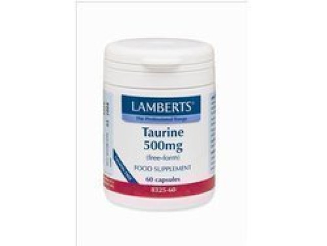 Lamberts Taurine 500MG 60caps Lamberts Taurine 500MG 60caps
