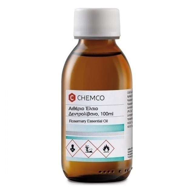 Chemco Rosemary Essential Oil Αιθέριο Έλαιο Δεντρολίβανο, 100ml