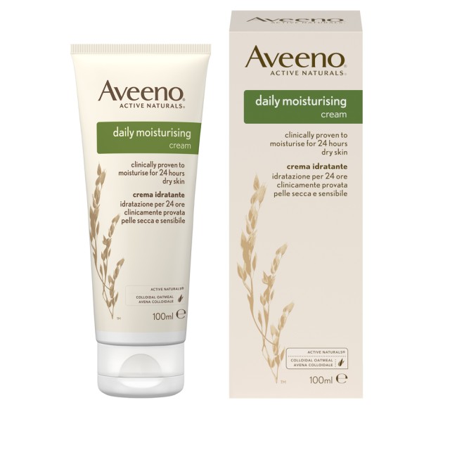 Aveeno® Daily Moisturising Cream Ενυδατική Κρέμα Σώματος 100ml Aveeno® Daily Moisturising Cream Ενυδατική Κρέμα Σώματος 100ml