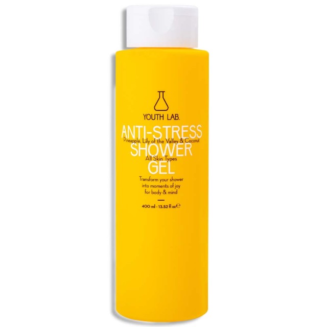 Youth Lab Anti Stress Shower Gel – Ανανάς, Μιγκέ & Καρύδα Αφρίζον Τζελ …