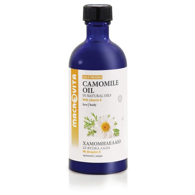 Macrovita Camomile Oil Χαμομηλέλαιο με Βιταμίνη Ε για Πρόσωπο & Σώμα 1 …
