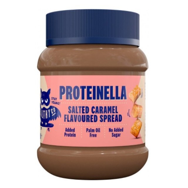 Healthy Co Proteinella Salted Caramel Κρέμα (Spread) Αλατισμένη Καραμέλα Εμπλουτισμένη με Πρωτεΐνη 360gr