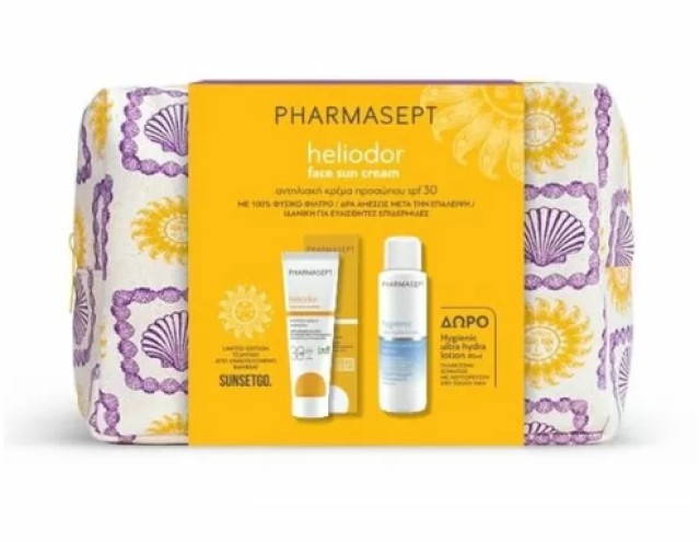 Pharmasept PROMO Heliodor Face Sun Cream SPF30 με Φυσικό Αντηλιακό Φίλ …