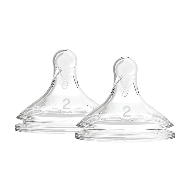 Dr Browns Options+ Silicone Nipples Level 2 Anti-Colic Moderate…