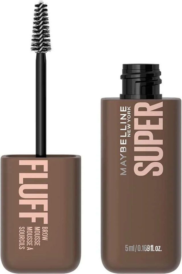 Maybelline Super Fluff Brow Mousse Μάσκαρα για τα Φρύδια 257 Medium Br &hellip;