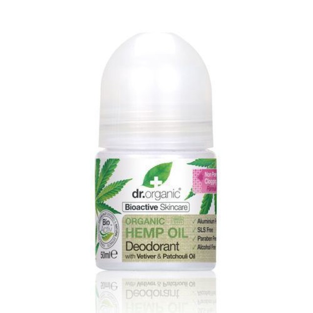 Dr. Organic - Organic Hemp Oil Deodorant Φυσικό Αποσμητικό με Οργανικό …