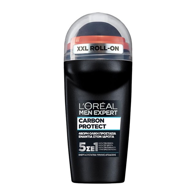 L’Oreal Paris Men Expert Carbon Protect Αποσμητικό Roll on 5 σε 1 50ml L’Oreal Paris Men Expert Carbon Protect Αποσμητικό Roll on 5 σε 1 50ml