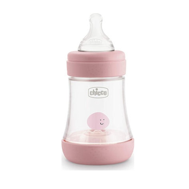 Chicco Perfect 5 Πλαστικό Μπιμπερό για 0m+ με Θηλή Σιλικόνης Αργής Ροή …