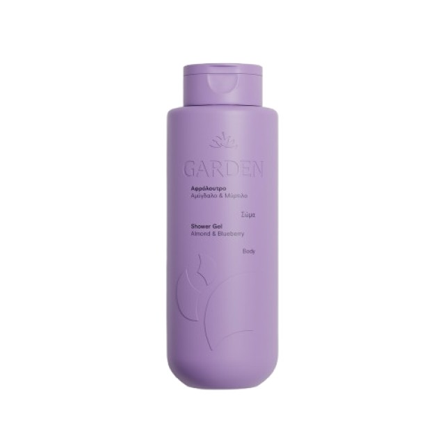 Garden Shower Gel Almond & Blueberry Ενυδατικό Αφρόλουτρο με Άρωμα Αμύ &hellip;