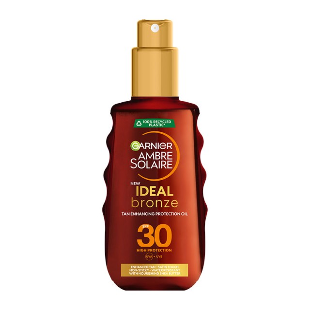 Garnier Ambre Solaire SPF30 Λάδι για Έντονο Μαύρισμα με Προστασία 150m …