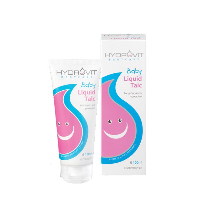 Hydrovit - Baby Liquid Talc, Υγρή Πούδρα, 100ml