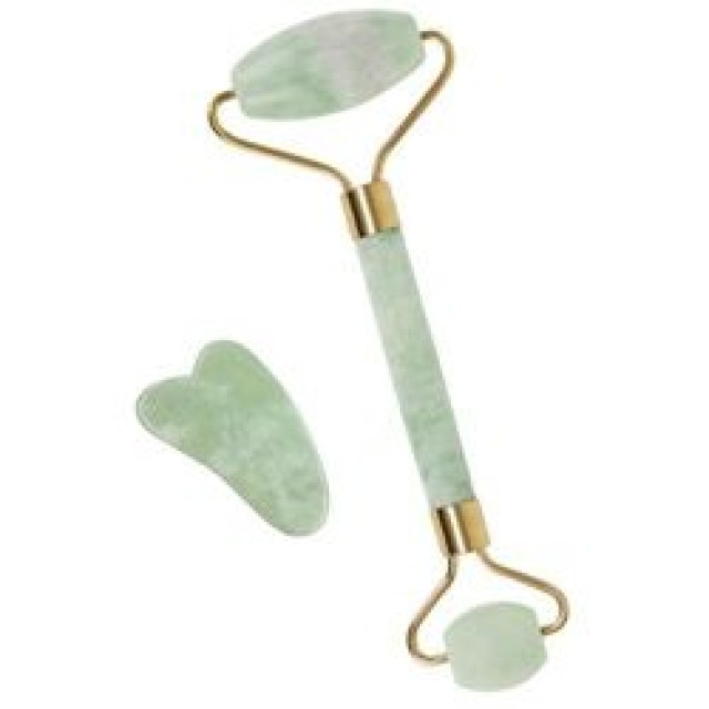 Jade Roller Gua Sha Face Sculpture Tool 1 Piece