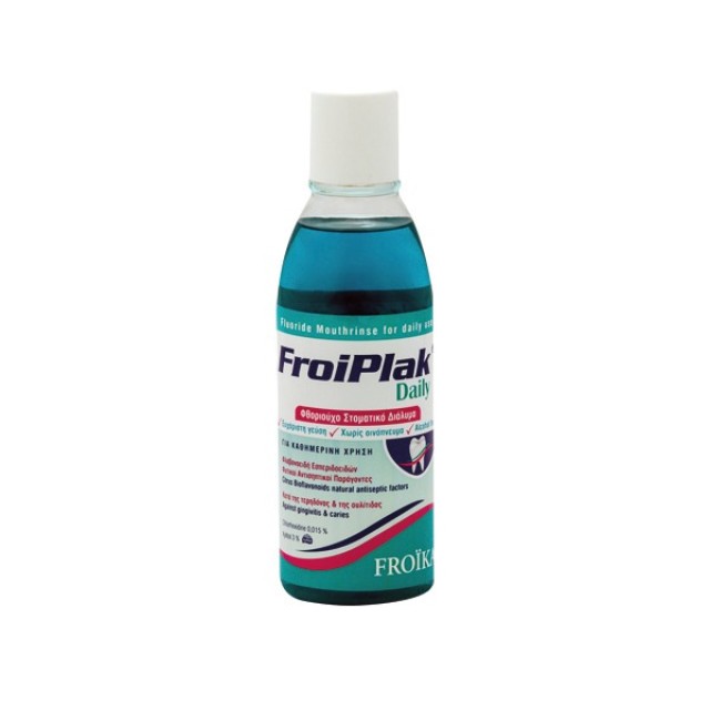 Froika Froiplak Daily Mouthwash Φθοριούχο Στοματικό Διάλυμα για … Froika Froiplak Daily Mouthwash Φθοριούχο Στοματικό Διάλυμα για …