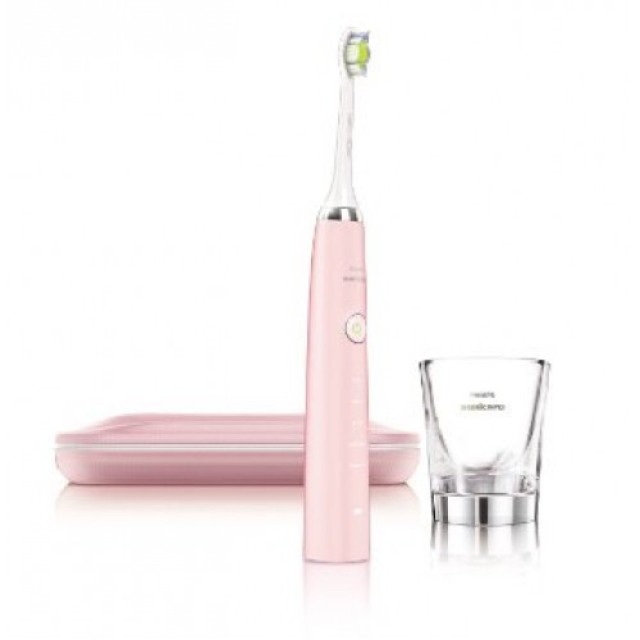 Philips Diamond Clean 9000 Toothbrush Pink Ηλεκτρική Οδοντόβουρτσα [HX9911/29] 1 Τεμάχιο