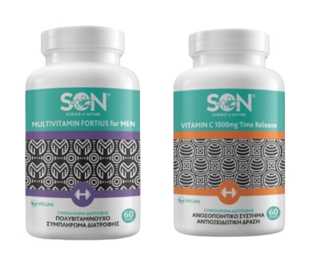 SON Science of Nature PROMO Multivitamin Fortius Men Πολυβιταμινούχο Σ …