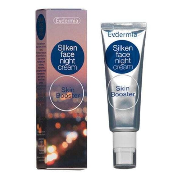 Evdermia Silken Face Night Cream Κρέμα Πολλαπλής Δράσης Νυκτός με Δράσ …