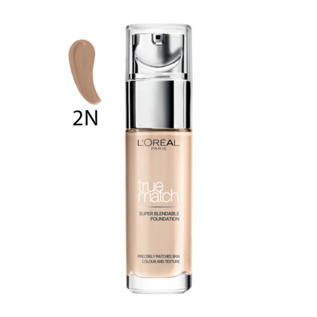 LOreal Paris True Match Υγρό Blendable Make Up 2N 30ml