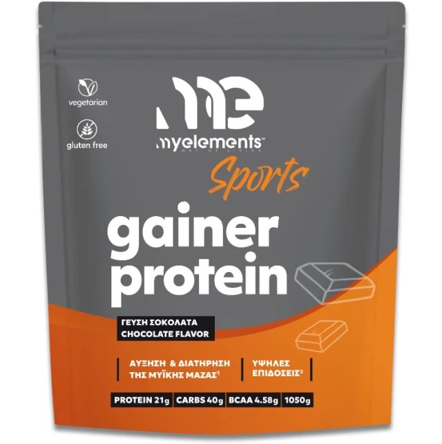 My Elements Sports Gainer Protein Choco Συμπλήρωμα Διατροφής με Πρωτεΐ &hellip;