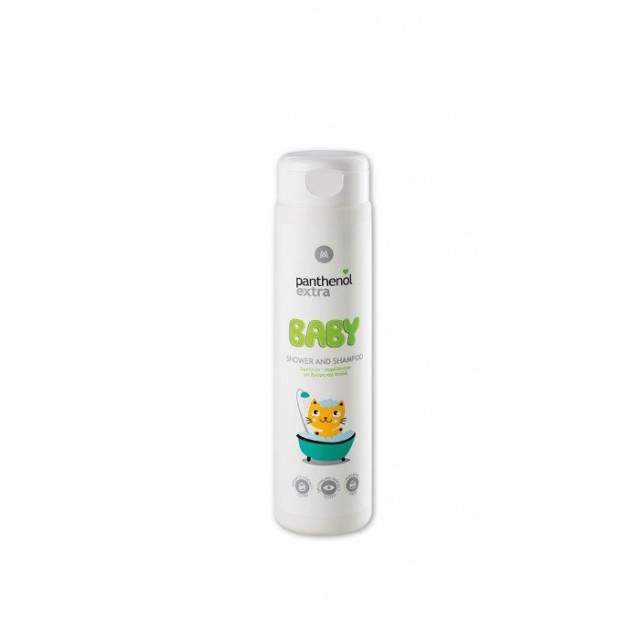 Medisei Panthenol Extra Baby Shower & Shampoo 2 In 1 Σαμπουάν - Αφρόλουτρο για Βρέφη - Παιδιά, 300ml