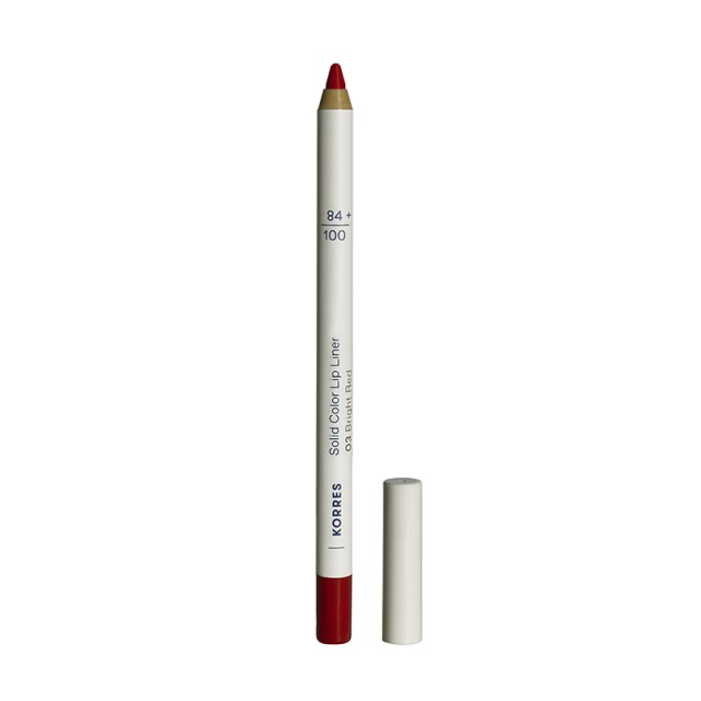 Korres Solid Color Lip Liner 03 Bright Red Μολύβι Χειλιών 1.2gr