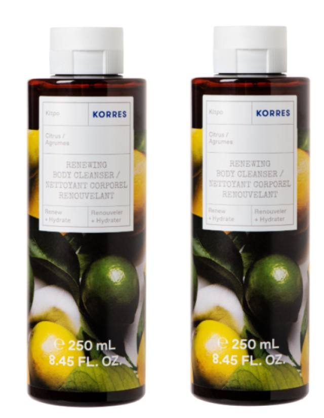 Korres PROMO Citrus Αφρόλουτρο 2x250ml