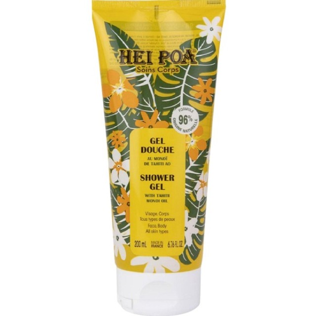 Hei Poa Shower Gel Tahiti Monoi Oil Αφρόλουτρο για Πρόσωπο & Σώμα με Α &hellip;