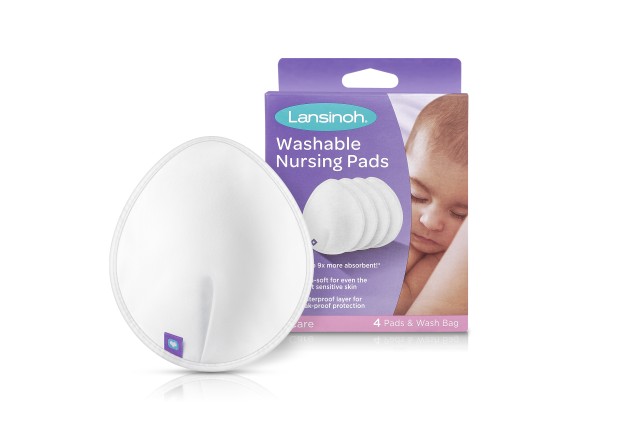 Lansinoh Washable Pads Πλενόμενα Επιθέματα Στήθους Λευκό Χρώμα με Θήκη …