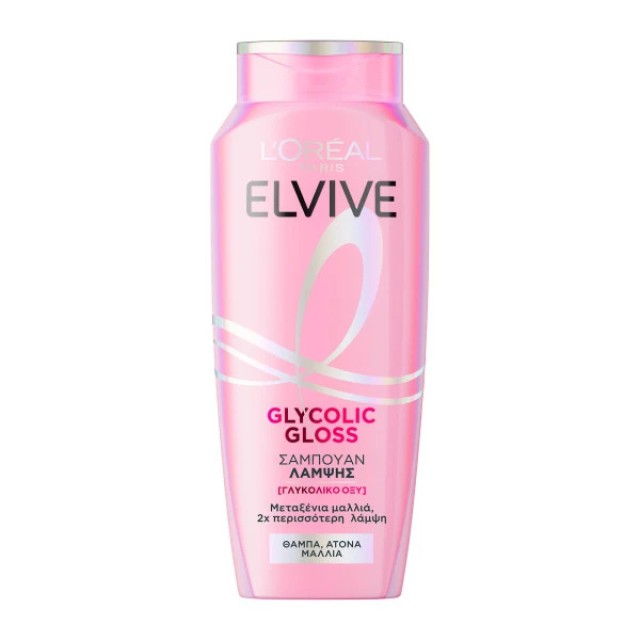 L’Oreal Paris Elvive Glycolic Gloss Σαμπουάν Λάμψης 400ml