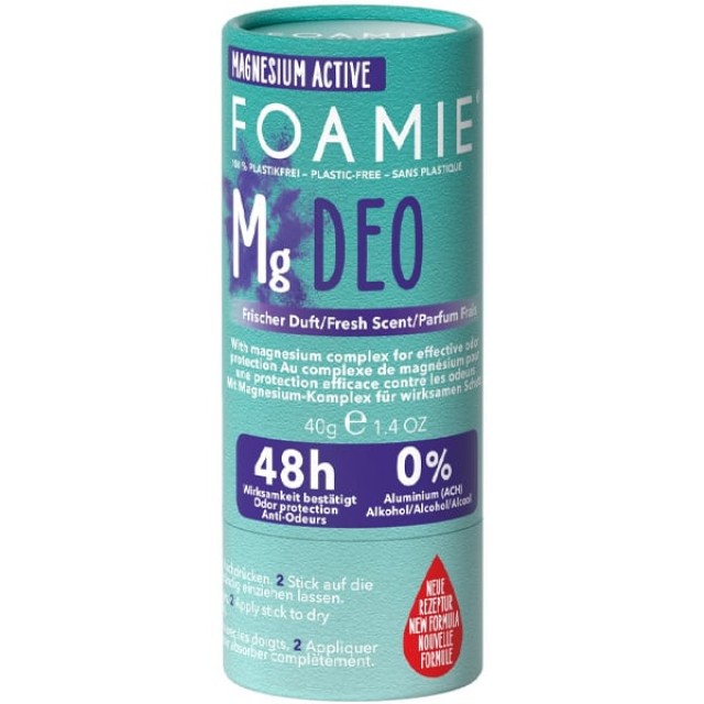 Foamie Solid Deodorant Rain In The Woods Στέρεο Αποσμητικό Στικ με 48ω …