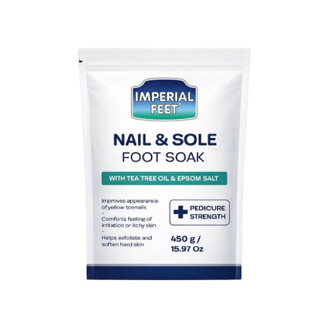 Imperial Feet Foot Soak Άλατα Ποδόλουτρου για Κουρασμένα Πόδια με Tea … Imperial Feet Foot Soak Άλατα Ποδόλουτρου για Κουρασμένα Πόδια με Tea …
