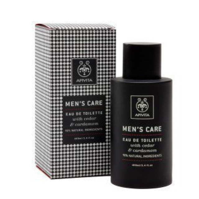 Apivita Mens Care Cedar & Cardamon Eau de Toilette 100ml Apivita Mens Care Cedar & Cardamon Eau de Toilette 100ml
