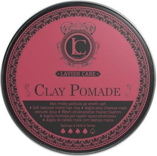 Lavish Care Clay Pomade Πομάδα Ελαφριάς Σύνθεσης με Δυνατό Κράτημα 100 … Lavish Care Clay Pomade Πομάδα Ελαφριάς Σύνθεσης με Δυνατό Κράτημα 100 …