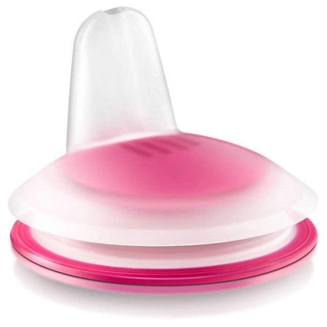 Philips Avent SCF252/00 Μαλακά Στόμια 6m+, 2 τεμάχια (Ρόζ)