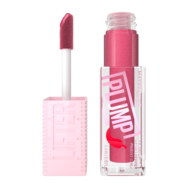 Maybelline Lip Gloss 002 Mauve Bite Lifter Plumping Υγρό Κραγιόν Ροζ 5 …