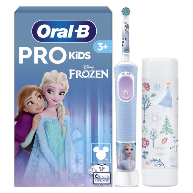 Oral B Pro Kids Ηλεκτρική Οδοντόβουρτσα Frozen με Θήκη Ταξιδίου, για … Oral B Pro Kids Ηλεκτρική Οδοντόβουρτσα Frozen με Θήκη Ταξιδίου, για …