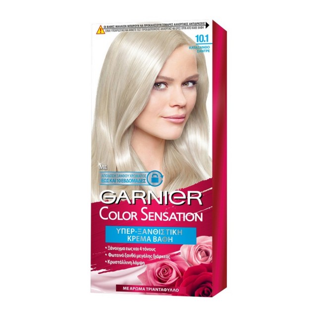 Garnier Color Sensation 10.1 Κατάξανθο Σαντρέ Μόνιμη Βαφή 112ml